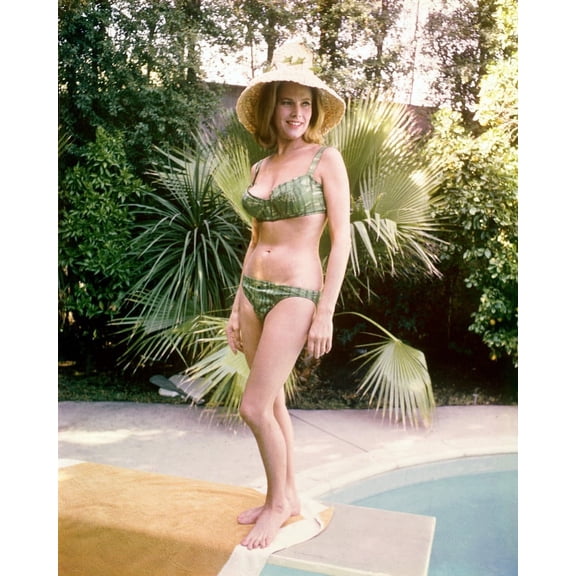 Honor Blackman 24X36 Classic Hollywood Poster In Summer Look