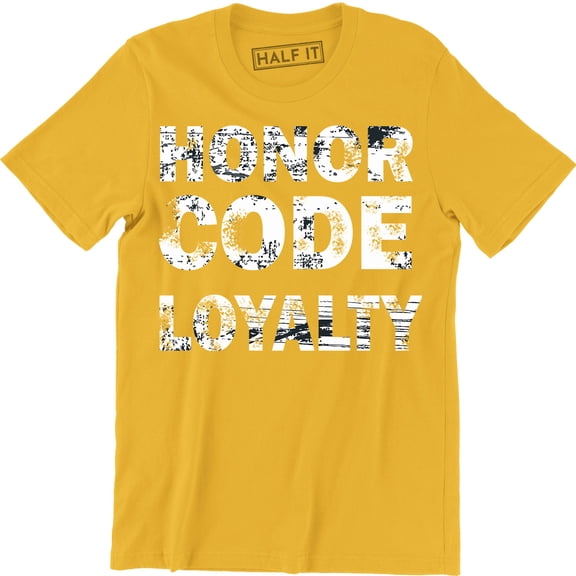 Honor Code Loyalty Military Army American Veteran Flag Loyal Men's T-Shirt
