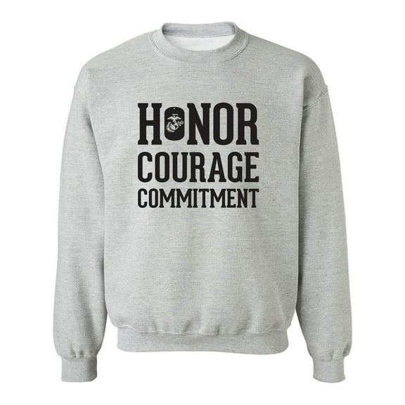 Honor Courage Commitment Crewneck Sweatshirt