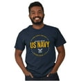 thumbnail image 1 of Honor Courage Commitment US Navy Men's Graphic T Shirt Tees Brisco Brands S, 1 of 1