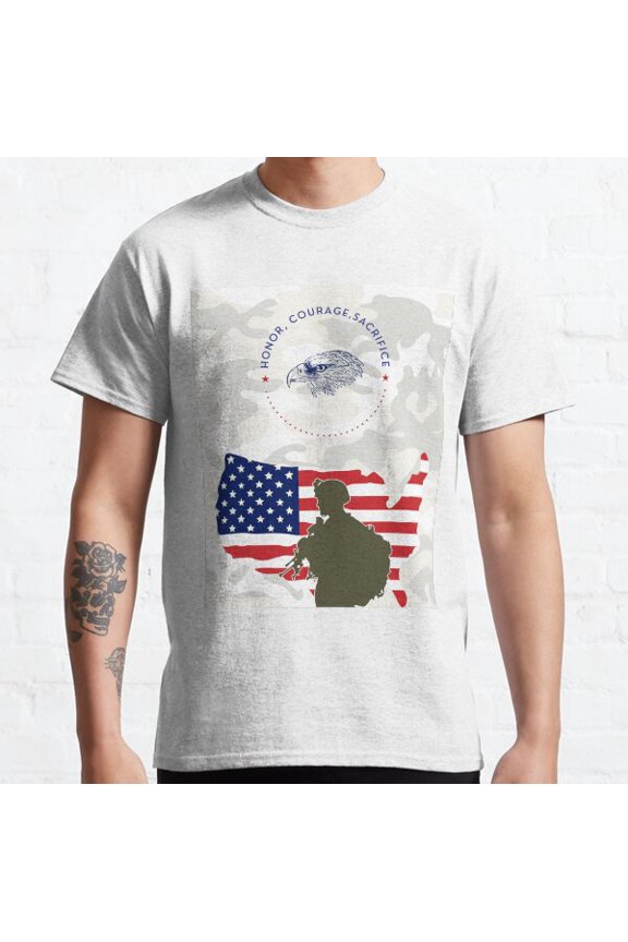 Honor, Courage, Sacrifice Classic T-shirt
