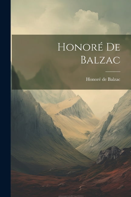 Honor-De-Balzac-Paperback-