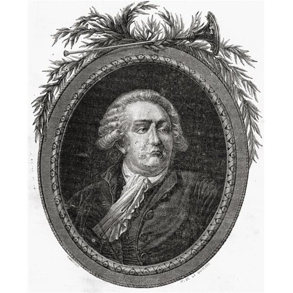 Honor Gabriel Riqueti Comte De Mirabeau 1749-1791 French Revolutionary Poster Print - 26 x 32