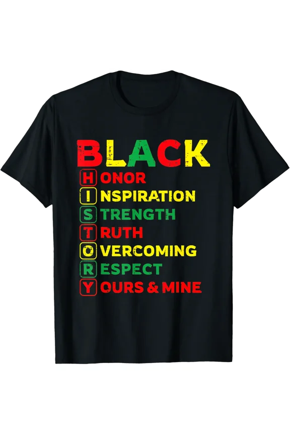 Honor Inspiration Strength Truth Tee Motivational Positive Message T-shirt