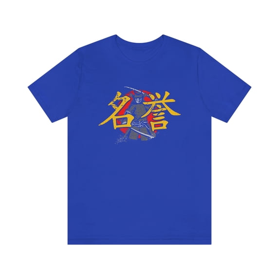 Honor Kanji With Samurai T-Shirt