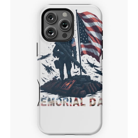 Honor Our Heroes Memorial Day 2023 Phone Case for iPhone 16 15 14 13 12 11 Pro Max Creative Art M97