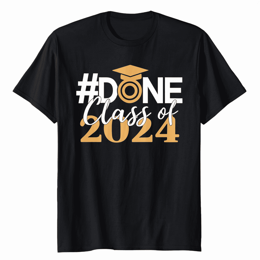 Honor Roll 2024 Graduate Shirt Academic Achievement Top