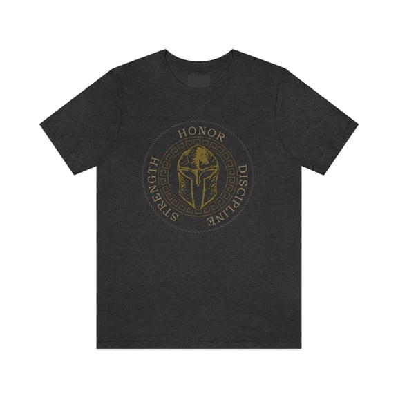 Honor Strength Discipline Spartan T-Shirt