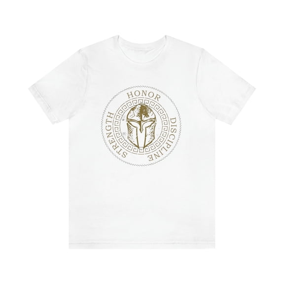 Honor Strength Discipline Spartan T-Shirt