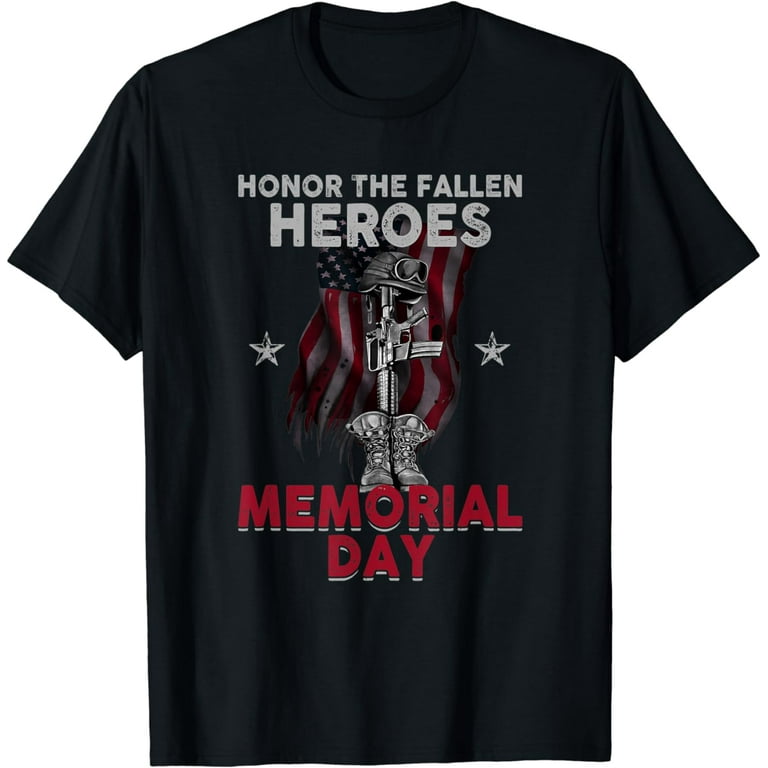 Memorial Day Tshirt - Honor The Fallen Soldiers Memorial Day Tshirt - Honor The Fallen Soldiers