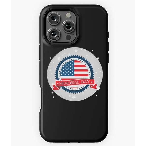 Honor The Fallen Memorial Day Phone Case for iPhone 16 15 14 13 12 11 Pro Max