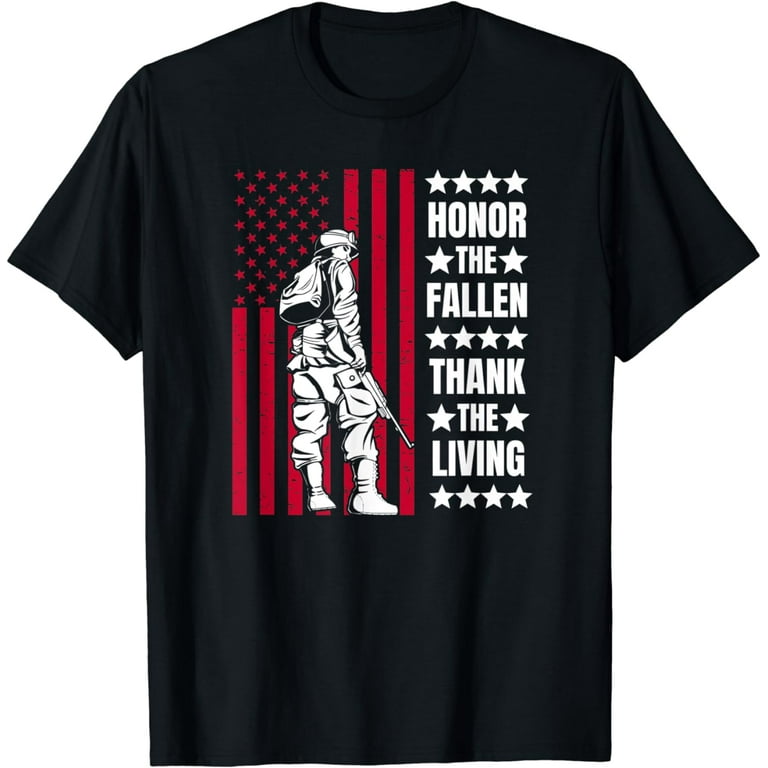 Memorial Day Tshirt - Honor The Fallen Soldiers Memorial Day Tshirt - Honor The Fallen Soldiers