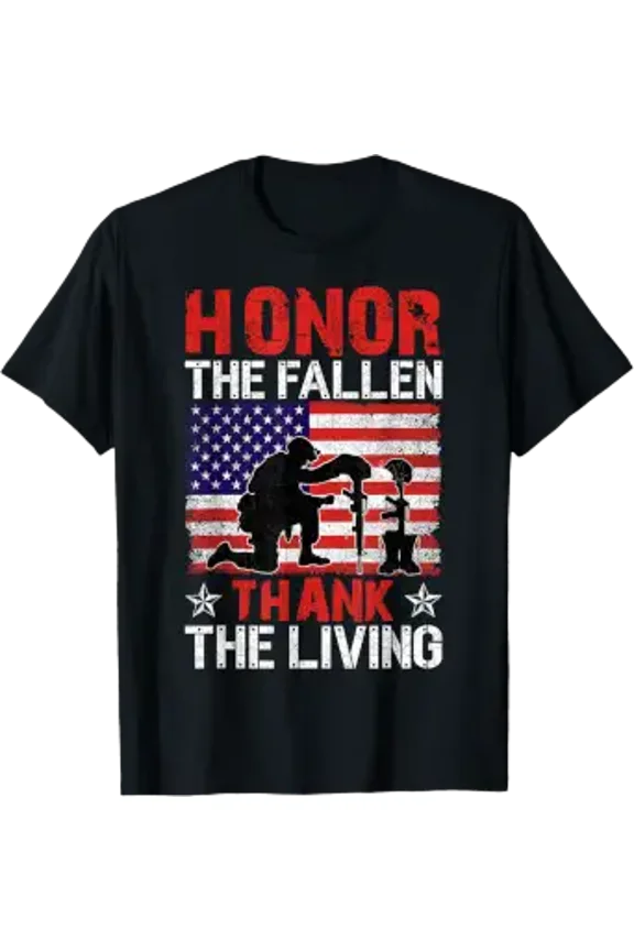 Honor The Fallen Thank The Living T-Shirt