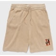 thumbnail image 1 of Honor The Gift Men's Embroidered H Logo Handcrafted Soft Knit Cotton Shorts (Small, Bone), 1 of 5