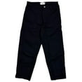 thumbnail image 1 of Honor The Gift Men's The Fairfax Baggy Relaxed Fit Heavyweight Canvas Twill Pants (40, Black), 1 of 5