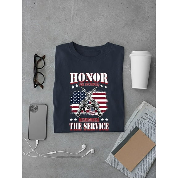 Honor The Sacrifice T-shirt Men's -SmartPrintsInk Designs