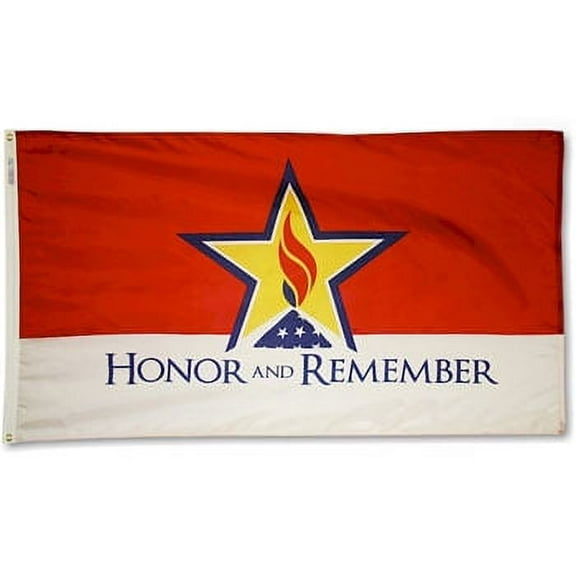 Honor and Remember - 2'X3' Nylon Flag