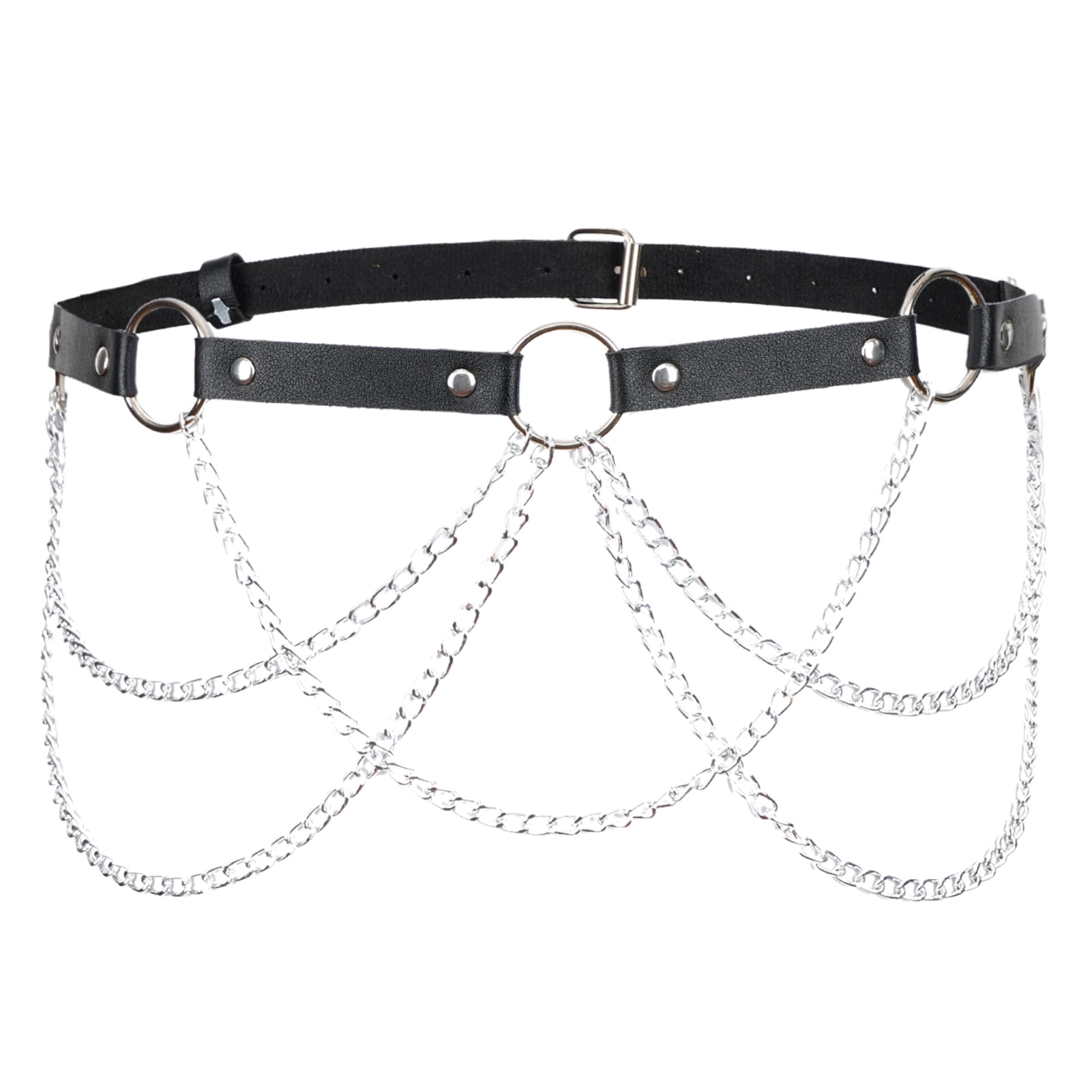HonorHut Gothic Punk Pants Chain Fashion Waist Chains with 