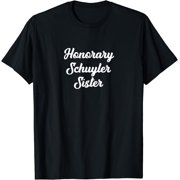 Honorary Schuyler Sister Script Graphic T Shirt T-Shirt