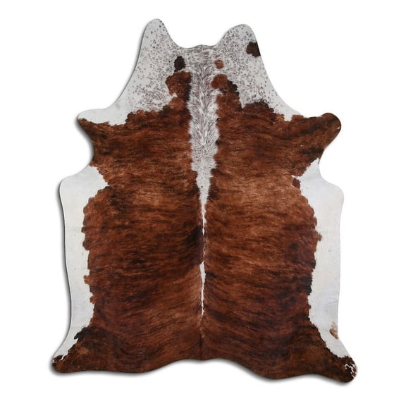 Honoree NATURAL cowhide rugs for sale EXOTIC WHITE BELLY BACKBONE rug