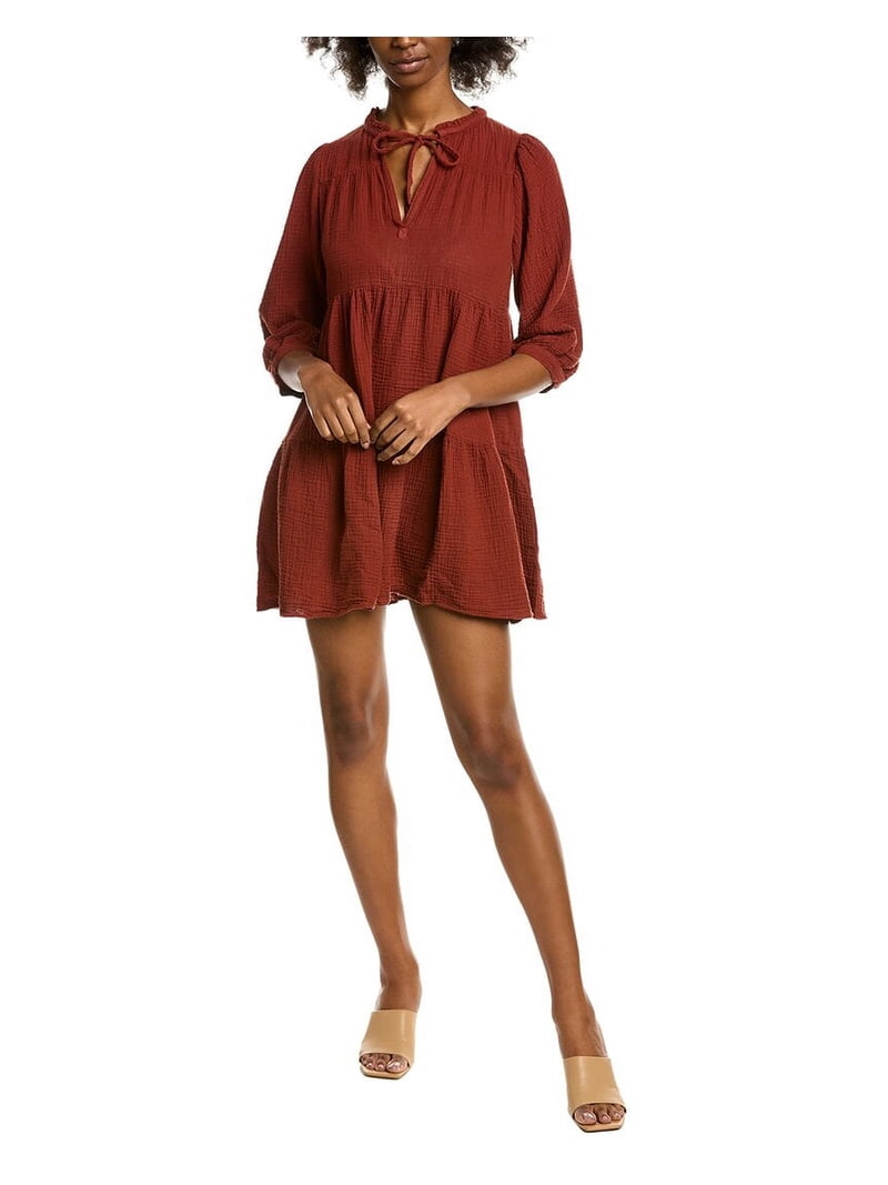 honorine short giselle dress Honorine Giselle Mini Dress - Red