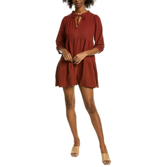 Honorine womens  Giselle Mini Dress, XS, Red
