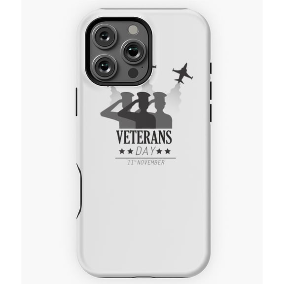 Honoring All Veterans Day USA Phone Case for iPhone 16 15 14 13 12 11 Pro Max