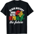 thumbnail image 1 of Honoring Past Inspiring Future Men Women Black History Month T-Shirt, 1 of 3