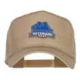 thumbnail image 1 of Honoring Veterans Patched Cap - Khaki OSFM, 1 of 5
