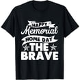 thumbnail image 1 of Honoring Vetrans Happy Memorial Day The Brave T-Shirt, 1 of 4