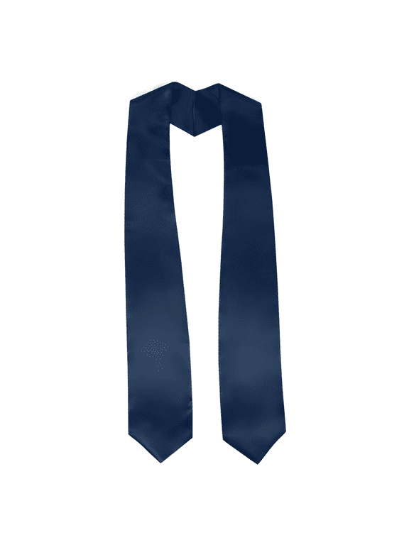 Academic 60" Classic End Honor Stoles/Sashes (Navy Blue)