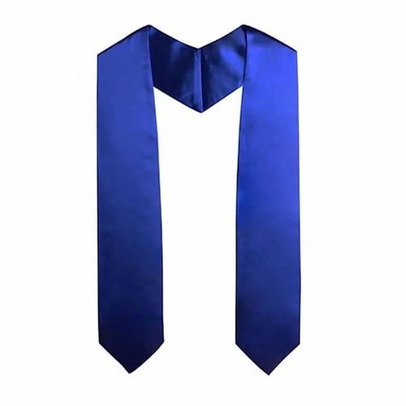 Honors Graduation Academic 72" Classic end Honor Stoles/Sahes (Royal Blue)
