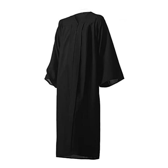 Honors Graduation Academic Gown (Black, Matte, Size 30 (3'6" - 3'9"))