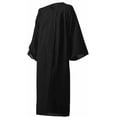 thumbnail image 1 of Honors Graduation Academic Gown (Black, Matte, Size 45 Plus) - Unisex - for heights, 1 of 2