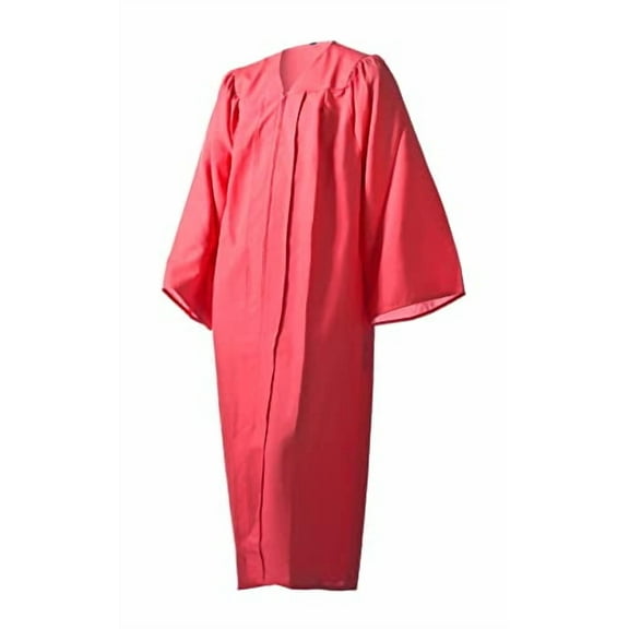 Honors Graduation Academic Gown (Pink, Matte, Size 63 (6'6" - 6'8"))