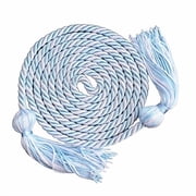 Honors Graduation Academic Honor Cord |Light Blue/White Mixed