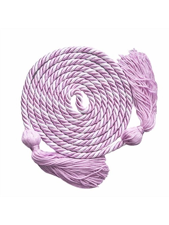 Academic Honor Cord (Lilac/White) with Lilac Tassel