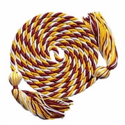 Honors Graduation Academic Honor Cord Maroon/Gold/White