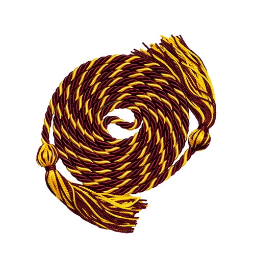 Honors Graduation Academic Honor Cord |(Maroon/Gold)