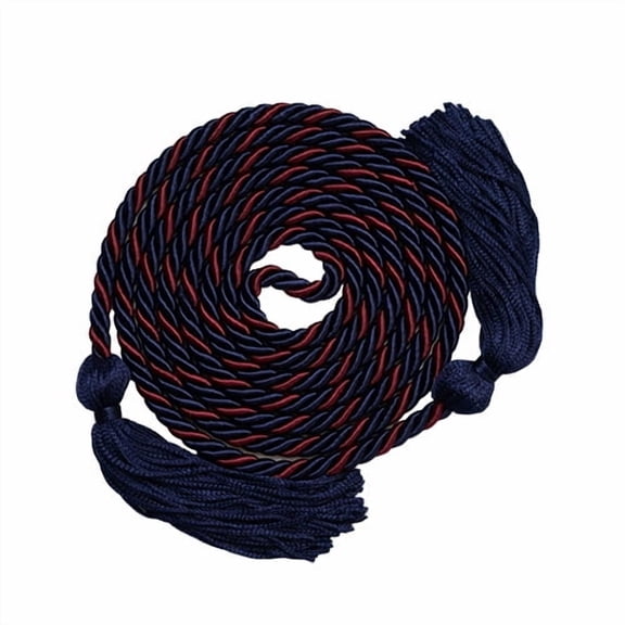 Honors Graduation Academic Honor Cord |(Navy Blue/Maroon)