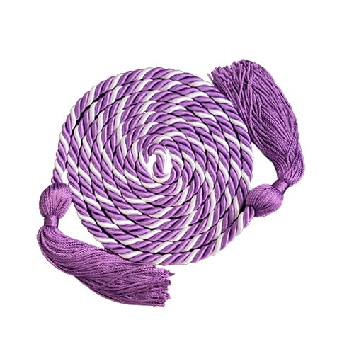 Honors Graduation Academic Honor Cord |(Orchid/White)