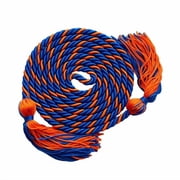Honors Graduation Academic Honor Cord |Royal Blue/Orange