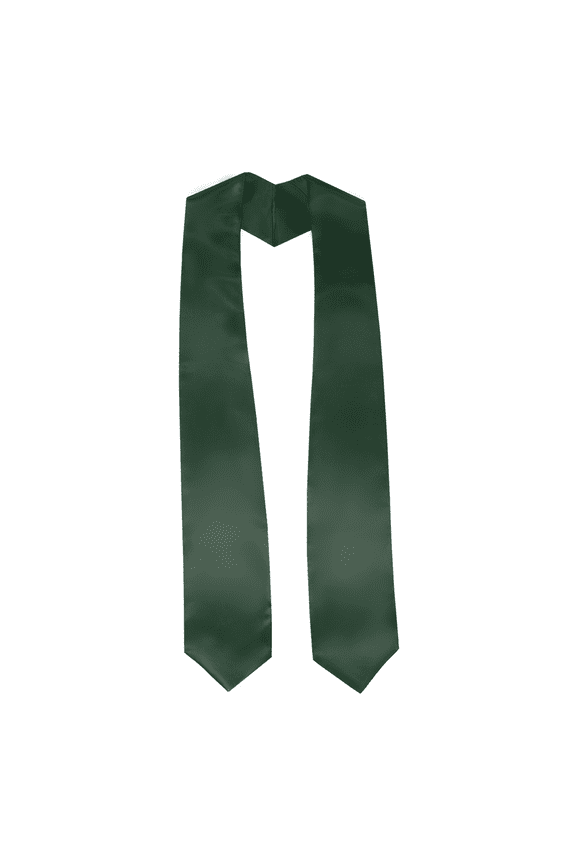 Academic 72" Classic end Honor Stoles/Sahes(Forest Green)