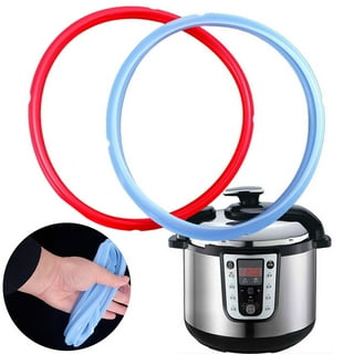 Instant Pot 2-Pack Sealing Ring 8-Qt, Inner Pot Seal Ring, Electric  Pressure Cooker Accessories, Non-Toxic, BPA-Free, Replacement Parts,  Red/Blue