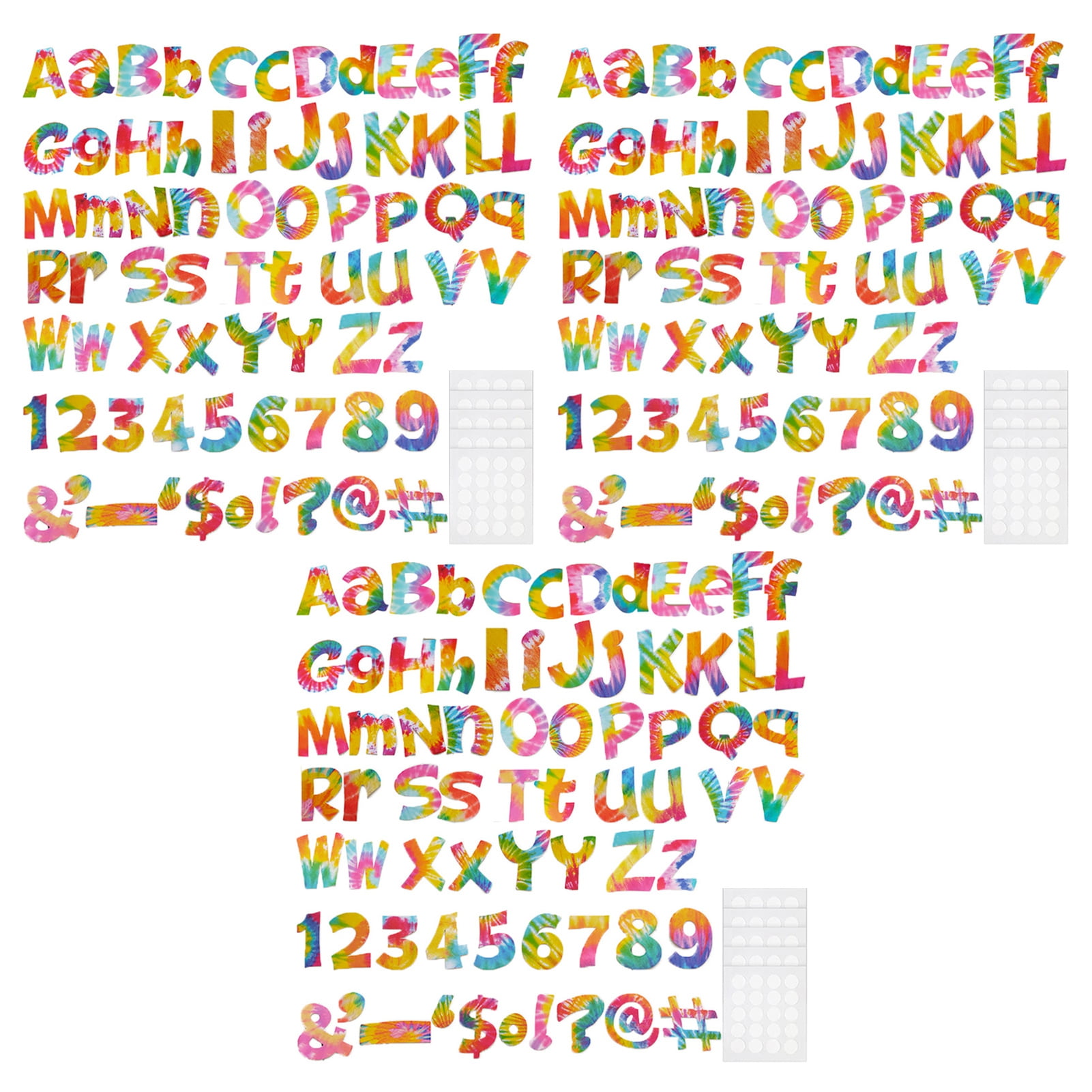 Honrane Alphabet Cutouts Bulletin Board Decorative Paper Bulletin Board