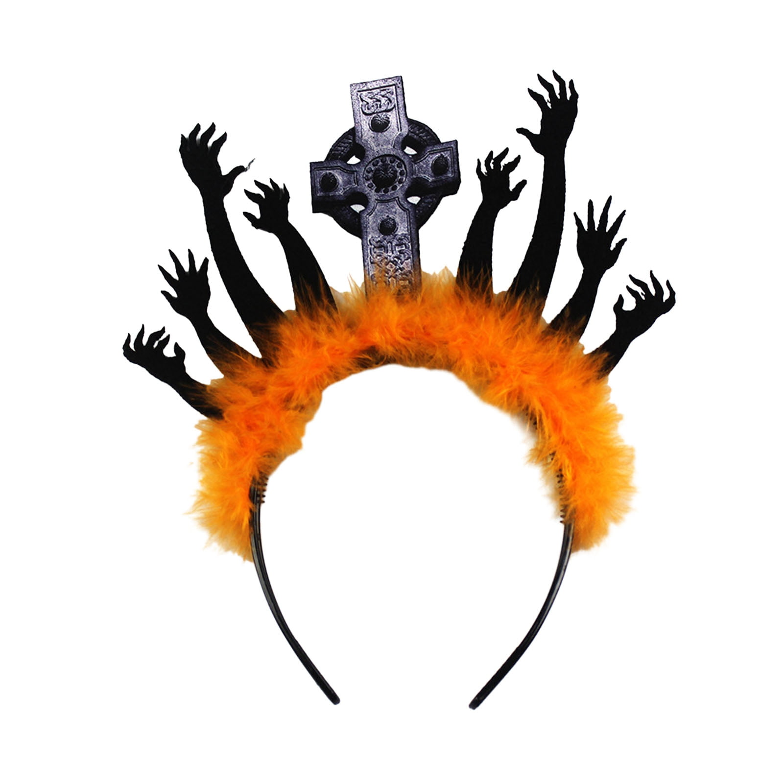 Honrane Halloween Costume Accessories Halloween Headband with Tombstone