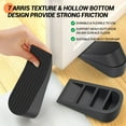thumbnail image 1 of Honrane Heavy-Duty Rubber Door Stoppers, Big, Non-Slip, Stackable, High Load-Bearing Wedges to Prevent Doors from Closing, 1 of 7