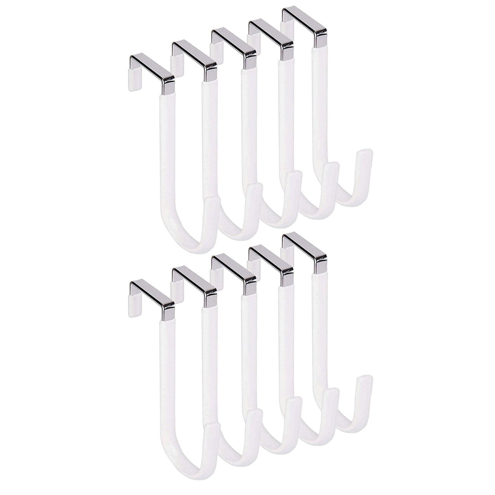 Honrane Metal Door Hooks for Heavy Objects Door Hooks for Extra Storage