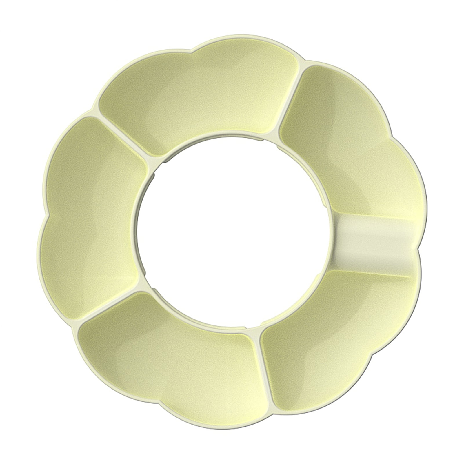 Honrane Outdoor Picnic Snack Bowl Tumbler Snack Plate Silicone Snack