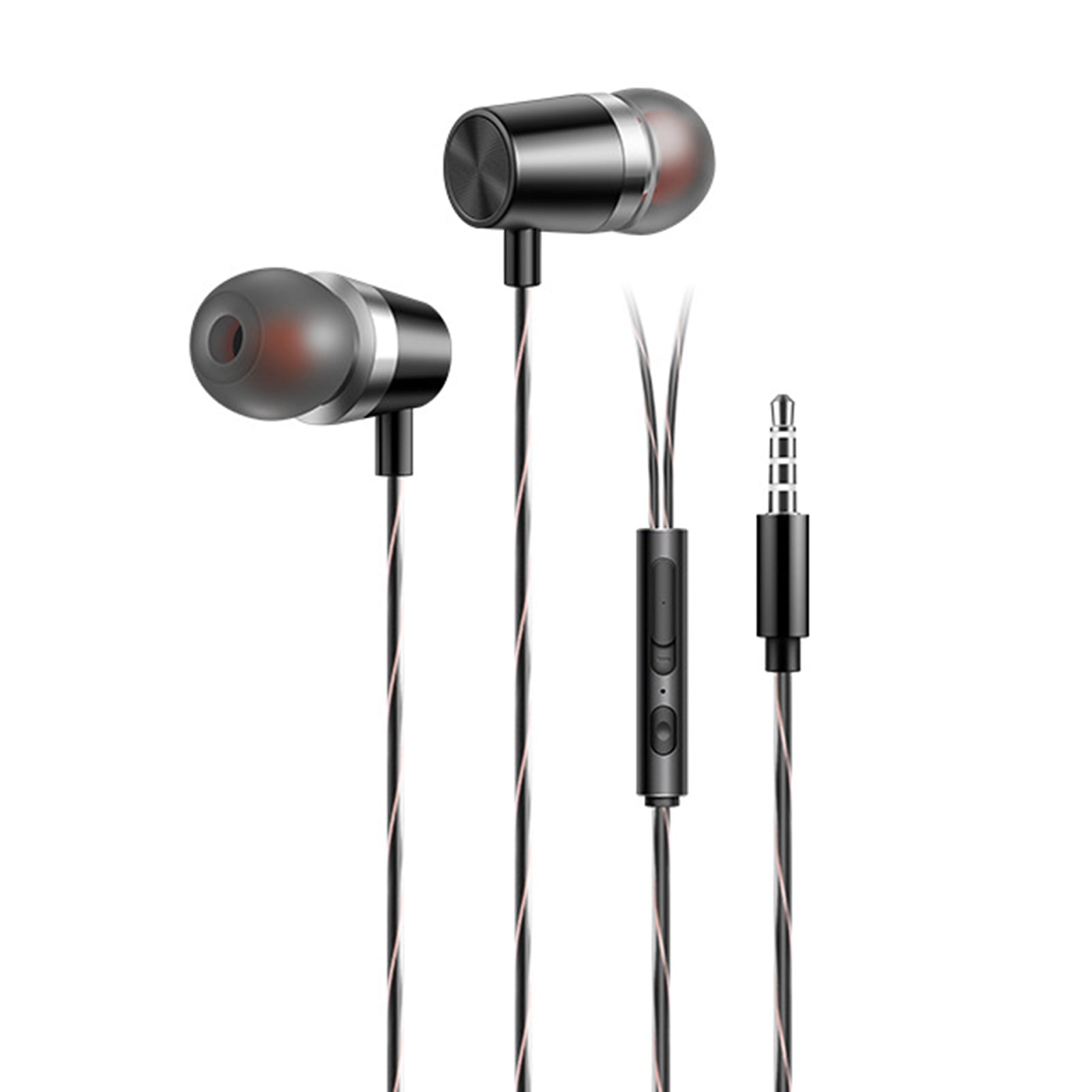 Honrane Premium Sound Quality Earbuds Earphones with Ergonomic Design Enjoy Dynamic Audio These In ear Headphones 3.5mm for Music An Walmart